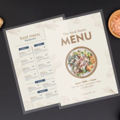 Menu Cards